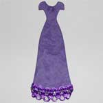 Diecut Dresses - Purple