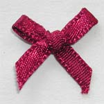 Baby Deep Red/Burgundy Bows