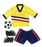 Yellow Football Kit