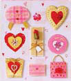 Valentine's Rose - 3D Decoupage Stickers