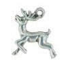 Silver Reindeer Charm