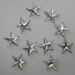 STARS Medium Puffy Stars - Silver