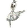 Ballerina - A Dancing Ballerina Charm