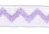 Lilac Sequin Sheer Bead Trim 1 METRE