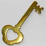 Diecut Key - Gold