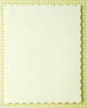 Deckled Panels Pack of 50 - Cream