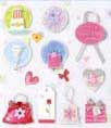 Valentine's Day Hearts and Presents - 3D Decoupage Stickers