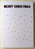 Merry Christmas Card & Envelope
