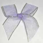 Lilac and Gold Luxury Bow