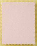 Deckled Panel Pack of 50 - Light Pink