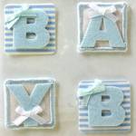 Blue BABY Decorative Stickers