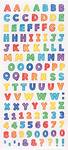 Multi Coloured Alphabet Stickers
