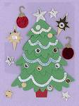 Christmas Tree 3D Stickers