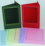Card Pack Squares with Metallic Lining & Envelopes