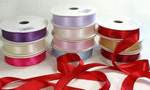 Wide Red Satin Ribbon