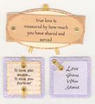 Wedding Words Luxury 3D Stickers