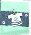 Baby Blue Outfit Topper Card
