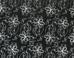 Black & White Floral - Vellum Paper