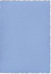 Pearlescent Deckled Baby Blue Card & Matching Pearlescent Envelo