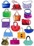 Glitter Handbags Design A4