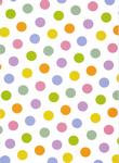 Glitter Coloured Spots Design A4