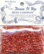 Red Glass Beads