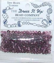 Teaberry Glass Beads