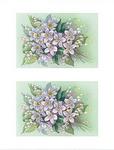 A4 Wedding Flowers x 2 - Decoupage Paper