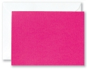 Bright Pink Blank Card with Envelope and Polythene Bag